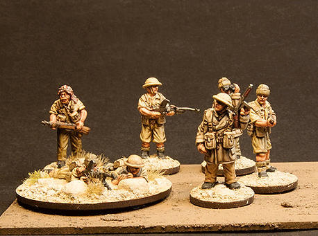 Triangle Miniatures - Offensive Miniatures (Elite - WW2 - British)